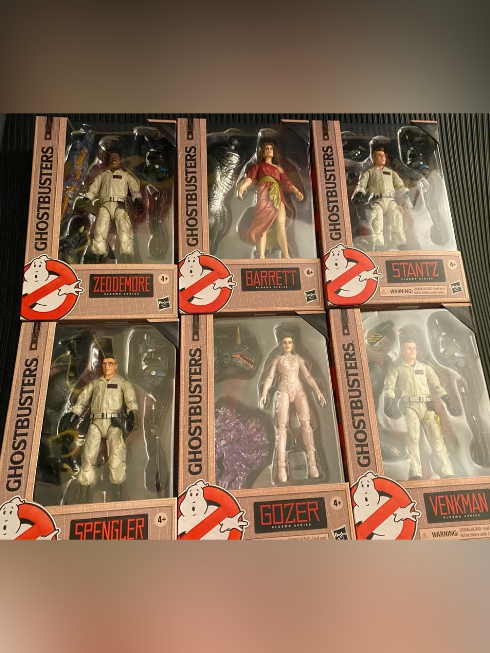Ghostbusters Plasma Series Complete Set Of 6
